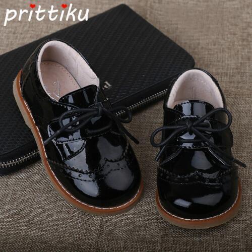 Prittiku Leather Boots For Boys