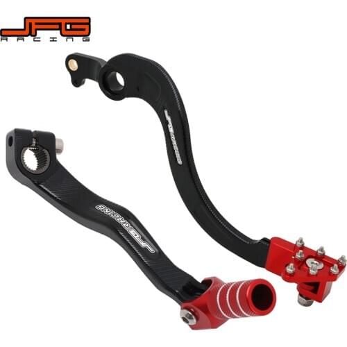 Motorcycle CNC Shifter Shift Rear Foot Brake Pedal Lever For HONDA CRF250X CRF 250X 2004-2010 2011 2012 2013 2014 2015 2016 2017