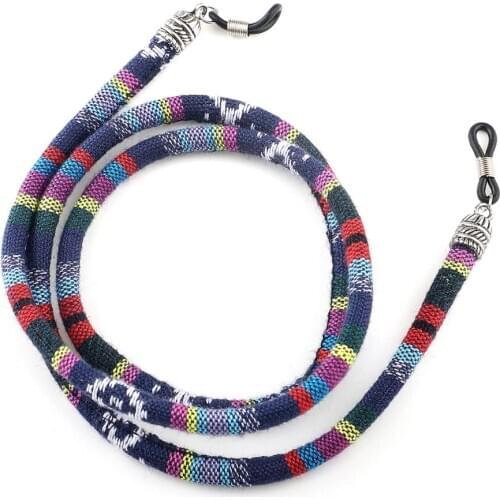 High elastic round rope glasses belt Sunglasses Chain Eyeglass Holder Hanging Neck Chain Eyeglasses chain for Men Women