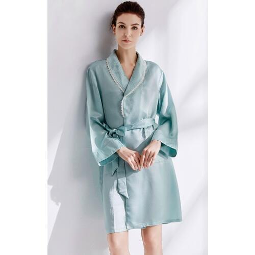 Your-sofy Women's Silk Robes