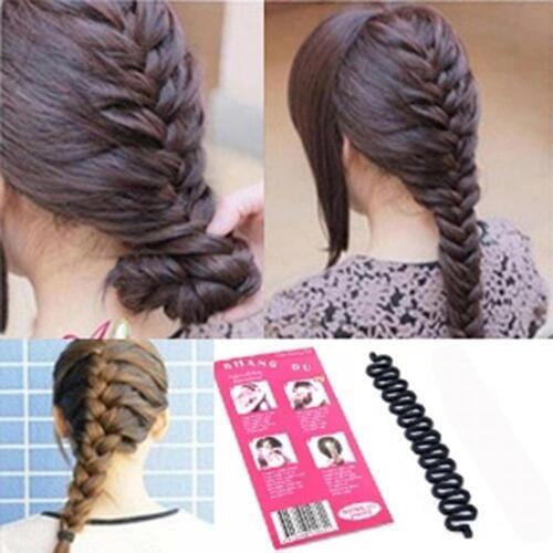 New Women Fashion Hair Styling Clip Stick Maker Braid Tool Hair Accessories Weave Plaits For Women Girls Hair Pins