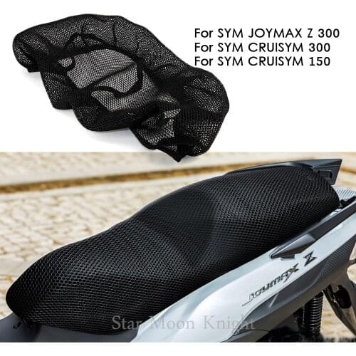 Motorcycle Protecting Cushion Seat Cover For SYM CRUISYM 300 CRUISYM 150 JOYMAX Z 300 Nylon Fabric Saddle Seat Cover Accessories