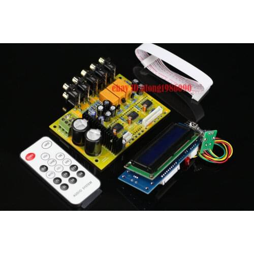 ZEROZONE Assembled Hifi PGA2311U 6 channel remote volume Controller board L6-26