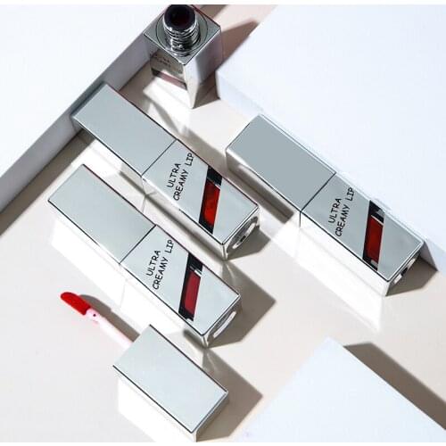 1pc Lip Glaze Is Not Easy To Stick To The Cup Lipstick Lip Gloss Is White And Cheap Lipstick TSLM1