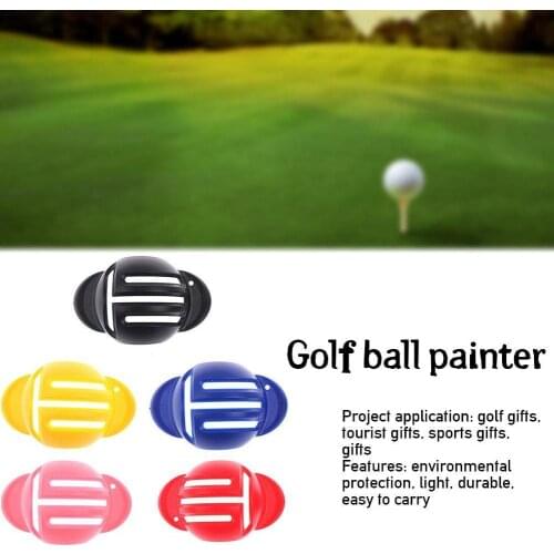 1Pcs Plastic Unisex Practical Golf Scribe Ball Line Marker Outdoor Sport Pen Clip Mark Accessories Environmental Protection