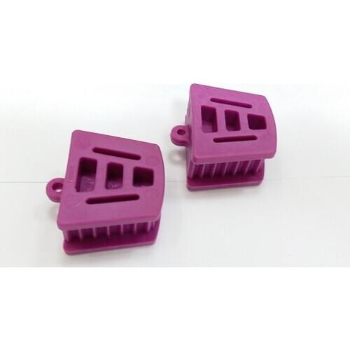 2 pcs Dental Purple Occlusal Pads L SIZE For Oral Care