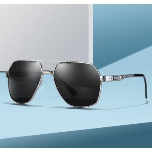 2020 Mens Polarized Sunglasses for Sports Outdoor Driving Polaroid Sunglasses Men Pilot Metal Frame Sun Glasses Gafas De Sol