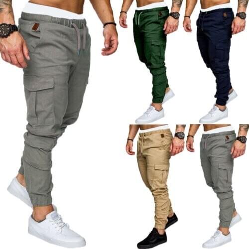 2020 High Quality Men´s Sport Joggers Hip Hop Jogging Fitness Pant Casual overalls Pant Trousers