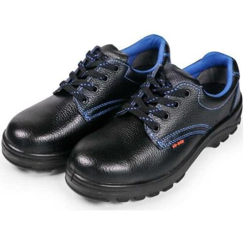 2021 Anti-Static Safety Shoes Mens Fashion Anti-Smashing Cow Leather Shoes Casual Breathable Clean Comfortable Sports Dust Free