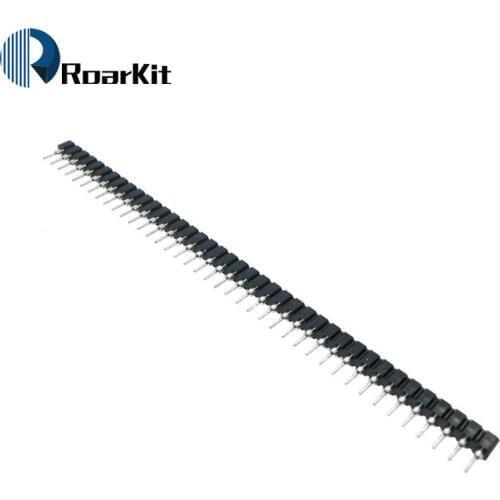 40P female header 20pcs 1x40 Pin 2.54 Round Female Pin Header connector for DS18B20 and Crystals and PCB