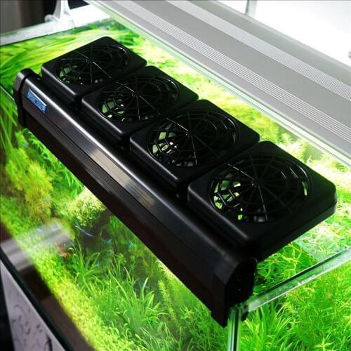 Aquarium Accessories aquarium tank cooling fans,fish tank fans, fans for aquarium coral reef fish tank,2control ways Temperature