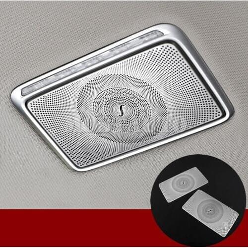 For Benz E Class W213 S213 Interior Roof Rear Reading Light Cover Trim 2017-2018 2pcs Car Accessories Interior Car Decor