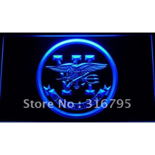 F210 SEAL TEAM 6 Six VI US NAVY ST6 LED Neon Light Signs with On/Off Switch 20+ Colors 5 Sizes to choose