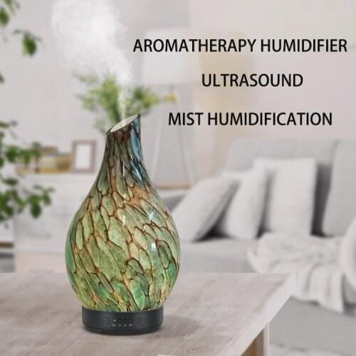 Colorful Aroma Diffuser Cobblestone Essential Oil Diffusion Humidifier Household Air Purification Diffuser