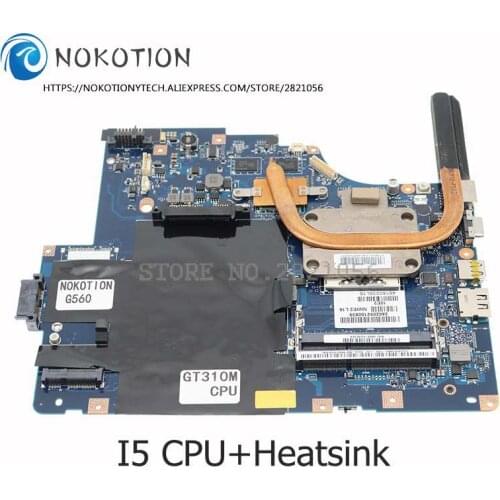 NOKOTION Laptop Motherboard For Lenovo G565 Z565 Main board LA-5754P Socket S1 Free CPU HD5340 Video Card Tested