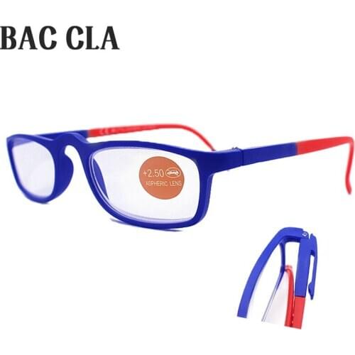 BAC CLA Comfy Ultralight Halter Reading Glasses Hanging Stretch Women&Men Anti-fatigue HD Presbyopia +1.0+1.5+2.0+2.5+3.0+3.5