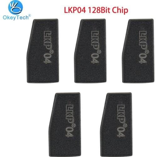 OkeyTech 5Pcs/lot LKP04 Ceramic Transponder Chip For Toyota Original Auto Remote Car Key LKP-04 Carbon Chip 128 Bit For H Tango
