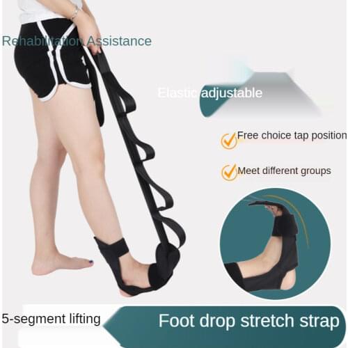 Yoga Ligament Stretching Belt Foot Rehabilitation Strap Plantar Fasciitis Leg Training Foot Ankle Joint Correction Braces Belt