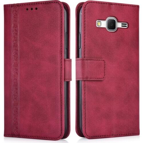 Luxury Flip Wallet Leather Case for Samsung Galaxy Core Prime VE SM-G361H SM-G360H Magnetic Book Protect phone back Cover