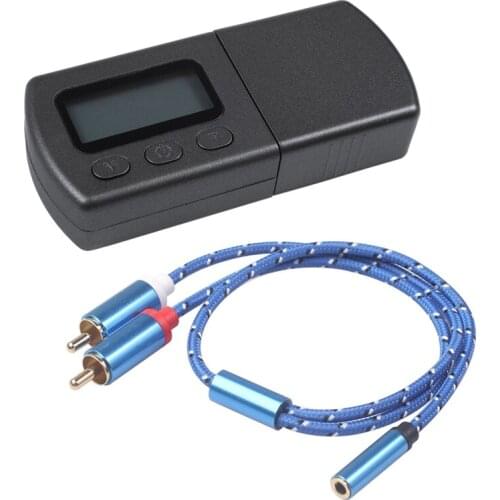 Top Portable Digital Turntable Stylus Force Scale Meter Gauge With Universal 3.5Mm Stereo Audio Cable