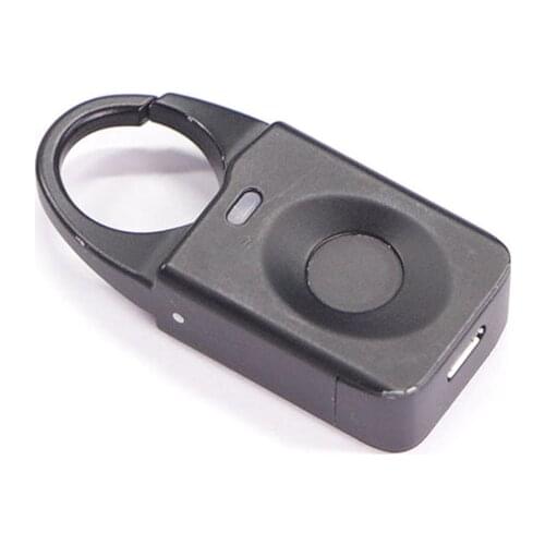 Waterproof Smart Fingerprint Lock Drawer Electronic Biometric Keyless E-keys Wireles Lock USB Rechargeable for Luggage Case Lock