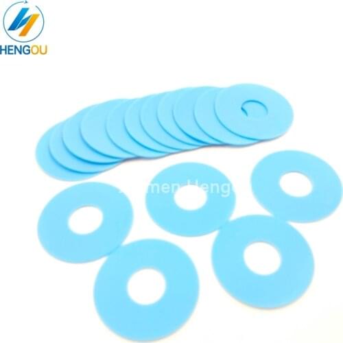 100 pieces free shipping high quality rubber sucker for printing 38.0*13.0*1.0mm