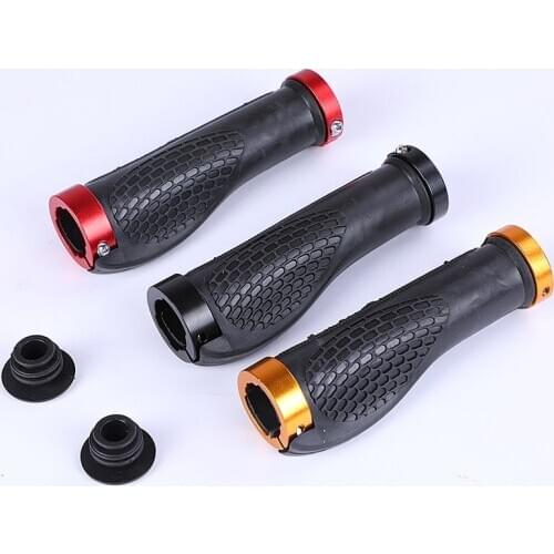 2~2.5cm MTB Road Cycling Skid-Proof Grips Anti-Skid Rubber Bicycle Grips Mountain Bike Lock On Bicycle Handlebars Grips