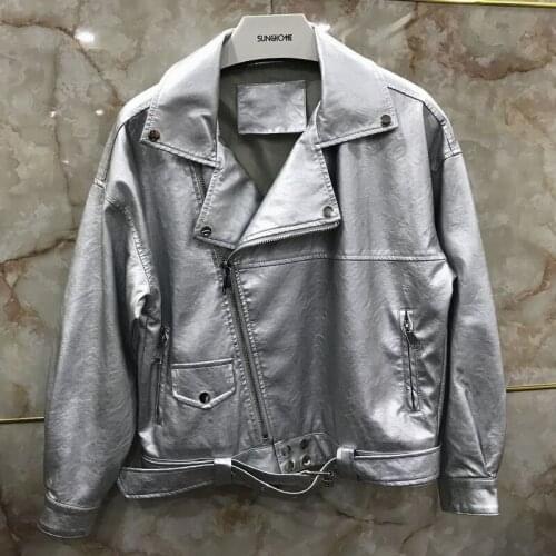 Flobess Womens Winter Leather Jackets