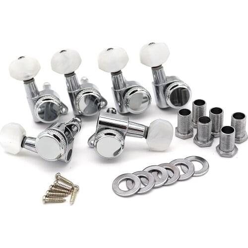 1set Wilkinson Guitar Locking Tuners guitar tuning peg machine head w/pearl botton