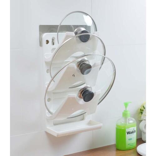 BF040 Multifunctional kitchen can drain magic seamless paste pot storage rack