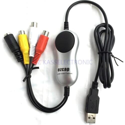 2017 New USB 2.0 Audio Video Grabber Card, convert audio video to pc for windows7 8 10, Free shipping