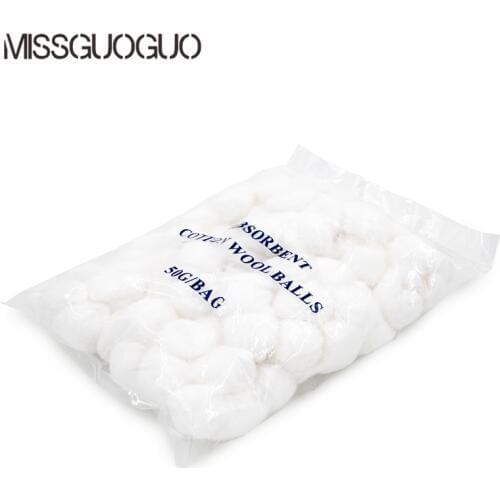 New 50g/bag Nail Polish Remover Cotton Nail Stamp Template Nail Stamping Plates Tool Nail Art Tools