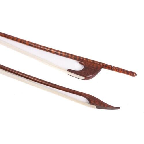 One bass bow snake wood 3/4 Upright double bass Bow Snakewood Baroque Style Straight Bass parts balance