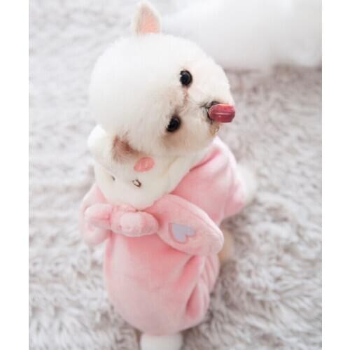 Autumn Winter Belly Protection Warm Waterproof Dog Clothes For Small Dogs Pet Clothes Pomeranian Costume