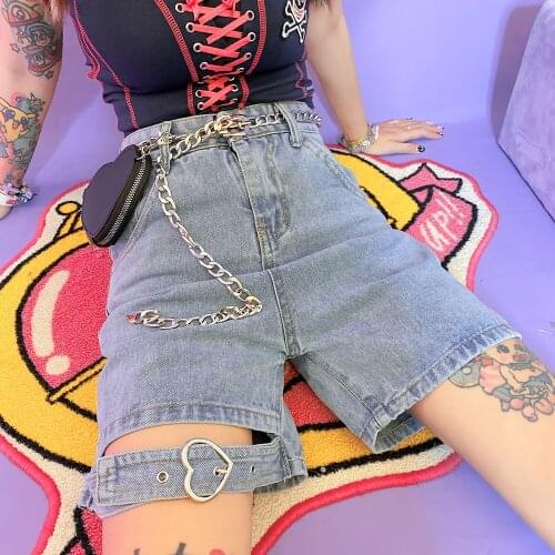 Женские джинсовые шорты QIWN China At AliExpress