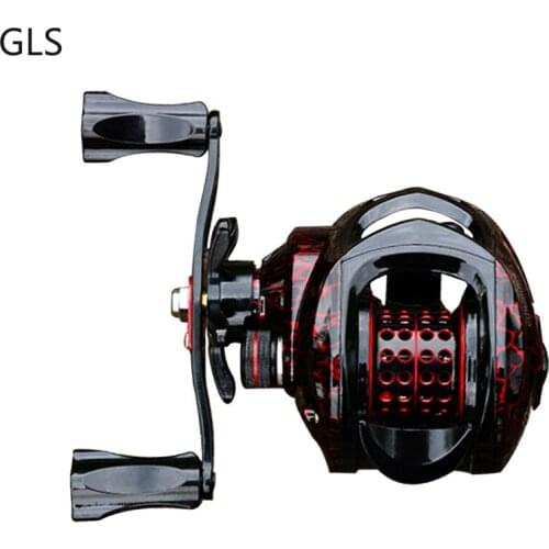 GLS 3+1BB Fishing Reel Metal spool 7.2:1High Speed Ultralight Left/Right Hand Saltwater Baitcasting Reel 2021New