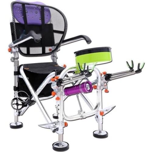 Fishing chair fishing chair all terrain foldable portable multifunctional table fishing chair fishing gear fishing chair