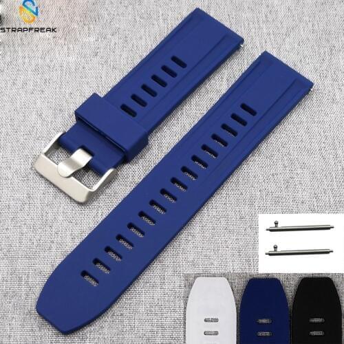 Silicone Watchband for Samsung 360 Huawei Smart watch men Quick Release Bracelet Band Strap for Smart Watch 18mm 20mm 22mm 24mm