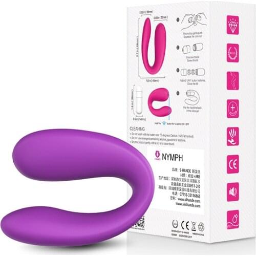 U Shape G Spot Vibrator Clitoris Stimulator We Orgasm Couples Strapon Vibe Anal Vibrator Female Masturbator Sex Toys for Woman
