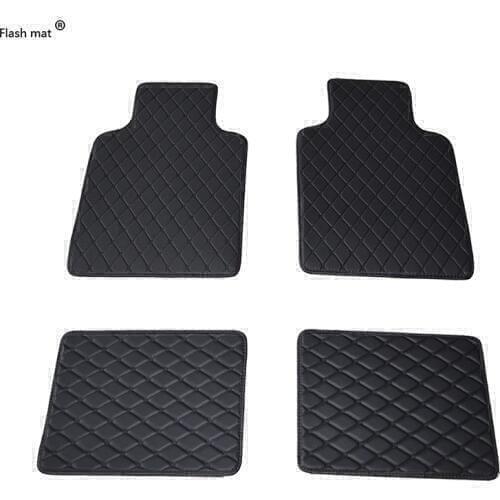 Flash mat Universal car floor mats for GMC Sierra Yukon Auto seat covers accessories Car-Styling black red white automobile foot