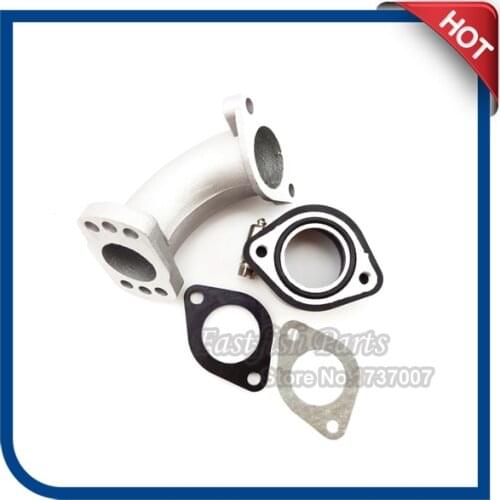 VM24 Carb Intake Adapter Boot Rubber Pipe Manifold Flange Gasket Set For 150cc 160cc 200cc 250cc Moped Scooter Pit Dirt Bikes