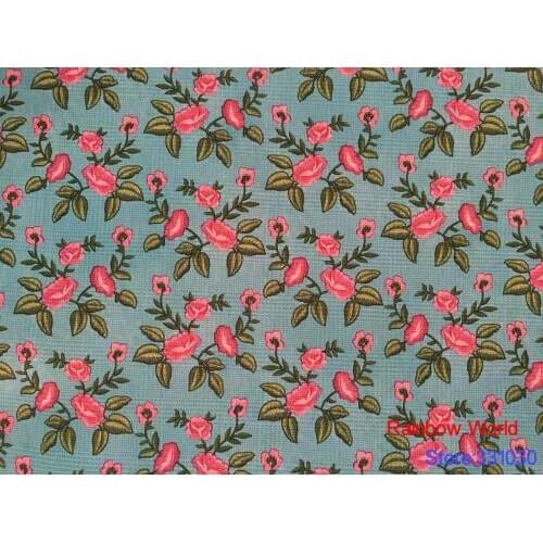 High Quality flower pattern Faux PU Leather fabric for DIY sewing sofa table shoes bags bed material(1 yard)