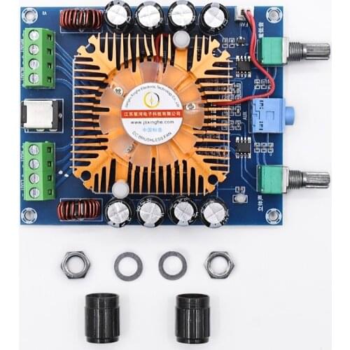 XH-A372 TDA7850 Four Channel 50W*4 HIFI Car stereo Audio Amplifier Board subwoofer amplifier Bass AMP Home Theater