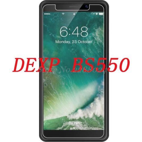 Smartphone 9H Tempered Glass for DEXP BS550 5.34" Protective Film Screen Protector cover phone