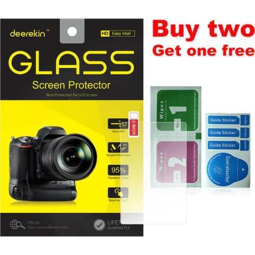 Deerekin 9H Tempered Glass LCD Screen Protector for Sony DSC-WX300 DSC-WX350 / DSC WX300 WX350 W830 W810 Camera