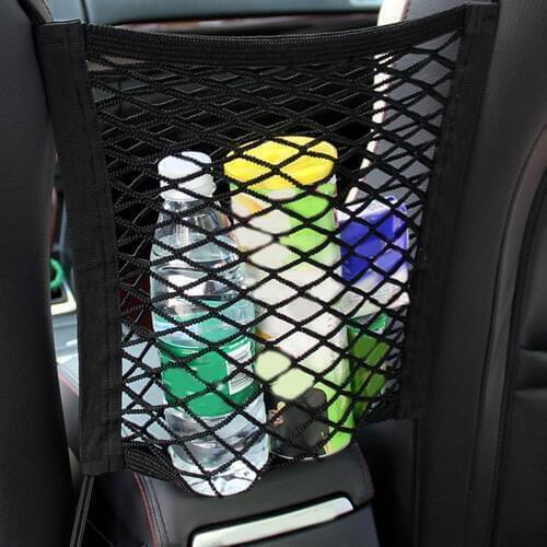 1pcs Car Organizer Seat Back Storage Elastic Car Mesh Net Bag Luggage Holder Pocket for Auto Vehicles Car Styling 30*23cm