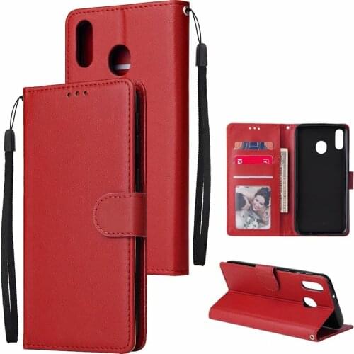 10pcs/lot Solid color Wallet PU Leather +TPU Case for Samsung S10 5G M20 M10 M40 A60 Note 10 note 10Pro With Photo Frame Card