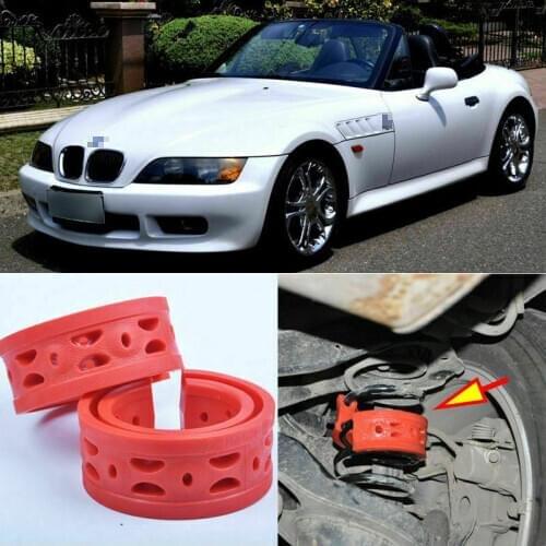 2pcs Rear Air Suspension Shock Bumper Spring Coil Cushion Buffer For BMW Z3