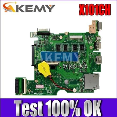 Akemy X101CH Motherboard REV2.3 / 2.0 For Asus X101C X101CH laptop Motherboard X101CH Mainboard