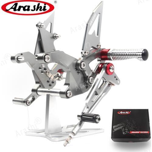 Arashi For KAWASAKI Z900 ZR900 2017-2019 CNC Motorcycle Adjustable Footrest Rearsets Foot Pegs Z-900 ZR-900 2018 2019